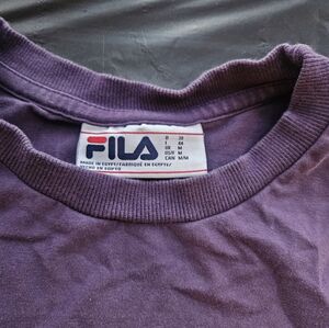 FILA Women's Rich Purple Crewneck Shirt